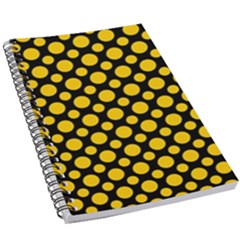 Dot Dots Dotted Yellow 5 5  X 8 5  Notebook by impacteesstreetwearten