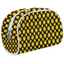 Dot Dots Dotted Yellow Makeup Case (Medium) View1