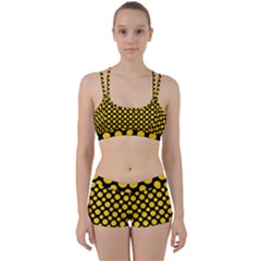 Dot Dots Dotted Yellow Perfect Fit Gym Set