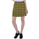 Dot Dots Dotted Yellow Tennis Skirt View1