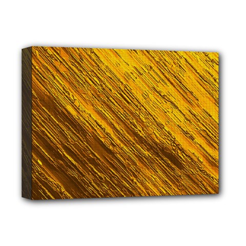 Golden Slumber 3 Deluxe Canvas 16  X 12  (stretched)  by impacteesstreetweargold