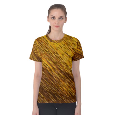 Golden Slumber 3 Women s Cotton Tee by impacteesstreetweargold