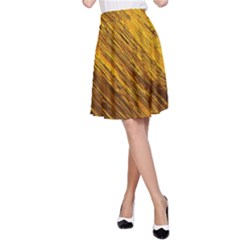 Golden Slumber 3 A-line Skirt by impacteesstreetweargold