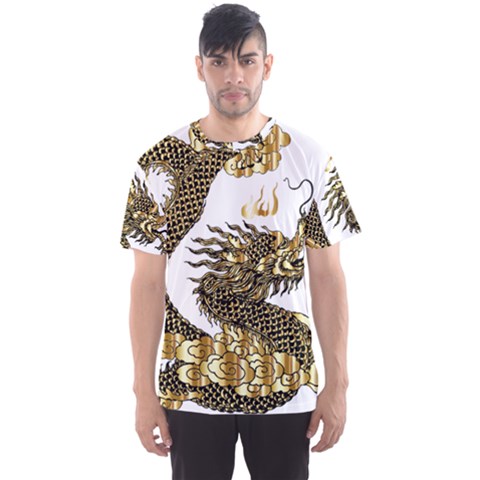 Dragon Animals Monster Men s Sport Mesh Tee by HermanTelo