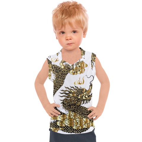 Dragon Animals Monster Kids  Sport Tank Top by HermanTelo