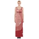 Online Woman Beauty Pink Thigh Split Maxi Dress View1