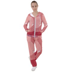 Online Woman Beauty Pink Women s Tracksuit by Mariart