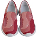 Online Woman Beauty Pink Kids Lightweight Slip Ons View1