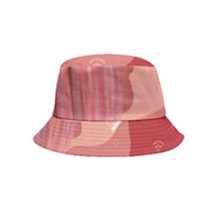 Online Woman Beauty Pink Bucket Hat (kids) by Mariart