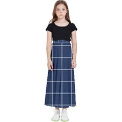 Blue Plaid Kids  Skirt by goljakoff