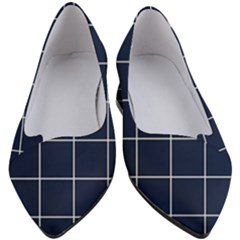 Blue Plaid Women s Block Heels  by goljakoff