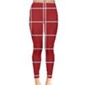 Red plaid Leggings  View1