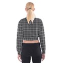 Gray plaid Cropped Sweatshirt View2