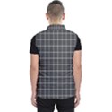 Gray plaid Men s Puffer Vest View2