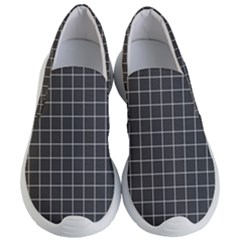 Gray Plaid Women s Lightweight Slip Ons by goljakoff