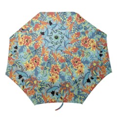 Butterfly And Flowers Folding Umbrellas by goljakoff