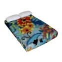 Butterfly and flowers Fitted Sheet (Full/ Double Size) View2