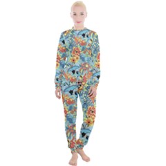 Butterfly And Flowers Women s Lounge Set