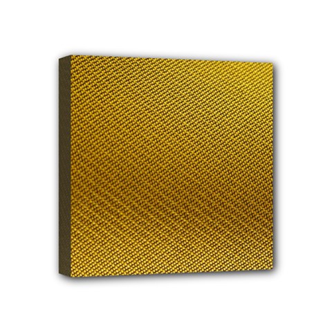 Golden 11 Mini Canvas 4  X 4  (stretched) by impacteesstreetweargold