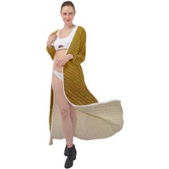 Golden 11 Maxi Chiffon Beach Wrap by impacteesstreetweargold