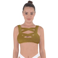 Golden 11 Bandaged Up Bikini Top by impacteesstreetweargold