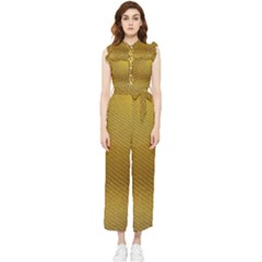 Golden 11 Women s Frill Top Jumpsuit by impacteesstreetweargold