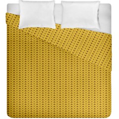 Knitted Pattern Duvet Cover Double Side (king Size) by goljakoff