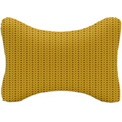 Knitted Pattern Seat Head Rest Cushion by goljakoff