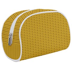 Knitted Pattern Makeup Case (medium) by goljakoff