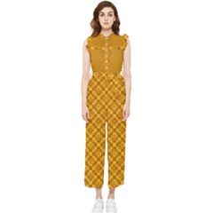 Golden 12 Women s Frill Top Jumpsuit by impacteesstreetweargold