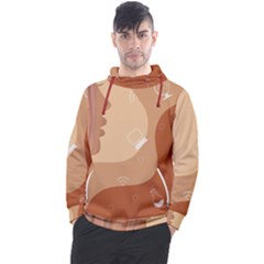 Online Woman Beauty Brown Men s Pullover Hoodie