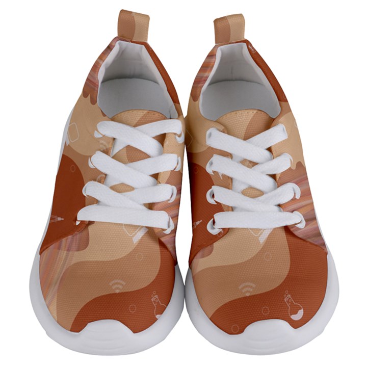 Online Woman Beauty Brown Kids  Lightweight Sports Shoes