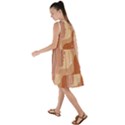 Online Woman Beauty Brown Frill Swing Dress View2