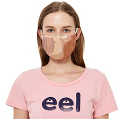 Online Woman Beauty Brown Cloth Face Mask (adult) by Mariart