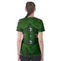 one Island in a safe environment of eternity green Women s Sport Mesh Tee View2