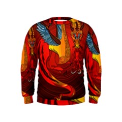 Dragon Metallizer Kids  Sweatshirt