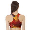 Dragon Metallizer Sports Bra with Border View2