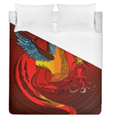 Dragon Metallizer Duvet Cover (queen Size)