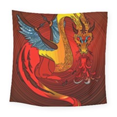 Dragon Metallizer Square Tapestry (large) by HermanTelo