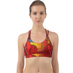 Dragon Metallizer Back Web Sports Bra by HermanTelo