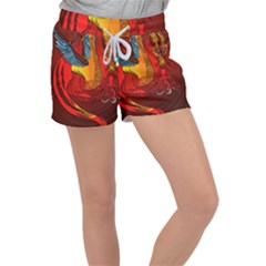 Dragon Metallizer Velour Lounge Shorts by HermanTelo