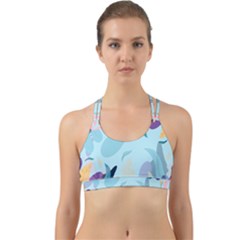 Nature Leaves Plant Background Back Web Sports Bra by Mariart