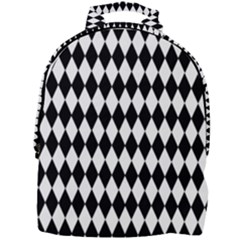 Blackwhitediomandssmall Mini Full Print Backpack