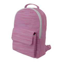 Pink Knitting Flap Pocket Backpack (large) by goljakoff