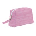 Pink knitting Wristlet Pouch Bag (Medium) View1