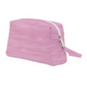 Pink knitting Wristlet Pouch Bag (Medium) View2