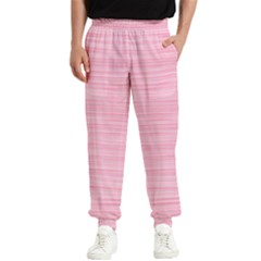 Pink Knitting Men s Elastic Waist Pants by goljakoff