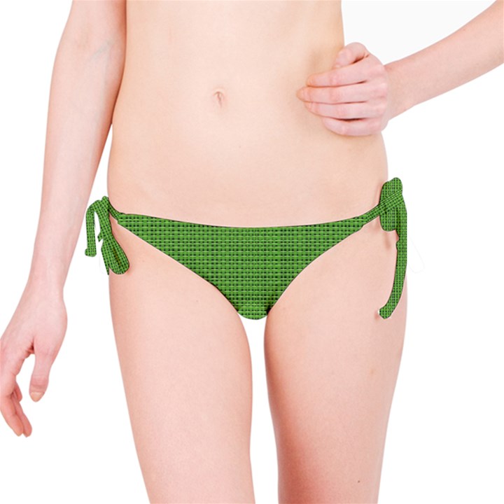 Green knitting Bikini Bottom