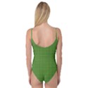 Green knitting Camisole Leotard  View2