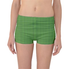 Green Knitting Boyleg Bikini Bottoms by goljakoff